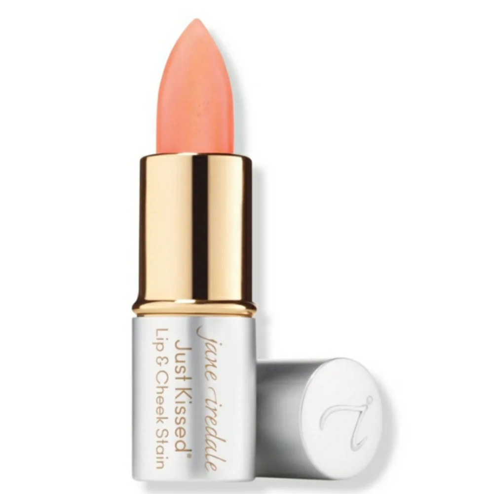 JANE IREDALE JUST KISSED LIP AND CHEEK STAIN.